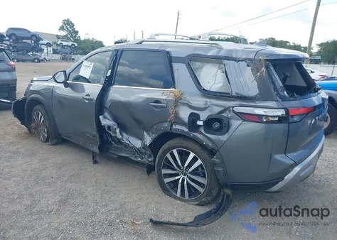 2023 Nissan Pathfinder Platinum 4Wd from USA, damaged, VIN 5N1DR3DK2PC273689